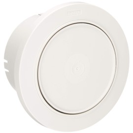 Nasta KS-8830PR-SG Indoor Air Vent Push Type Round Register, Silver Gray, 1 Piece