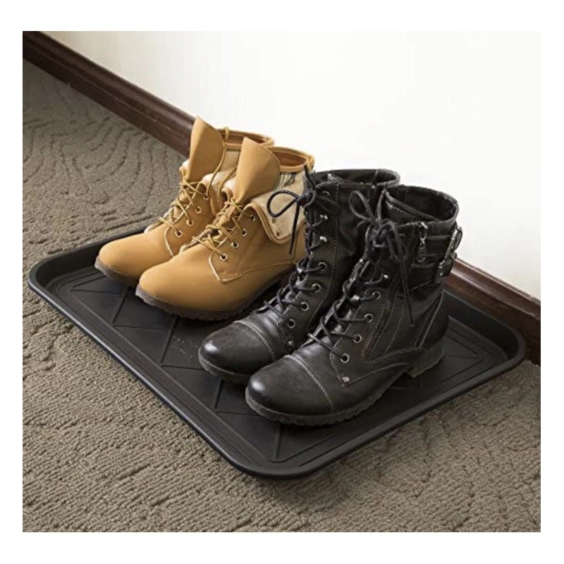 Stalwart Boot Tray Muddy Shoes Plastic Tray Drip Catch Keep