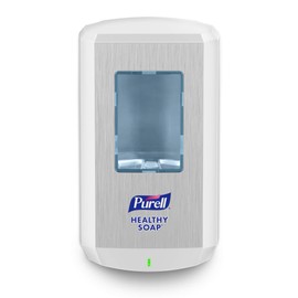 PURELL CS8 Automatic Hand Soap Dispenser, White, for 1200 mL PURELL CS8 Soap Refills (Pack of 1) - 7830-01 - Manufactured by GOJO, Inc.