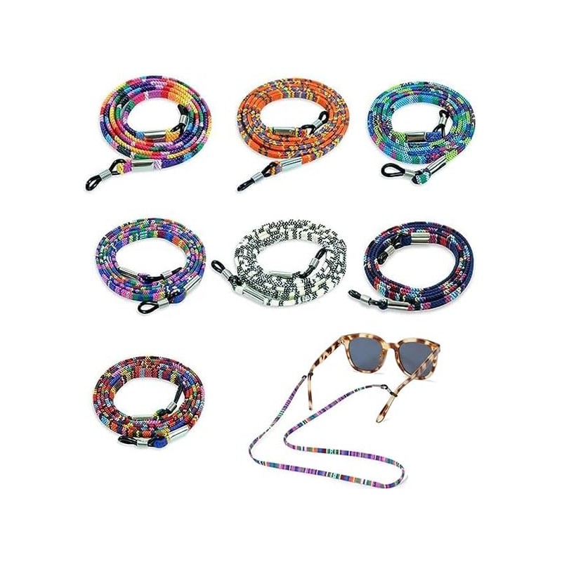 7Pzs Correas para Gafas, Estilo Bohemio, Diseño Ajustable