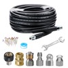 WEST BAY Sewer Jetter Kit 25 FT for Pressure Washer,