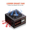 ARESGAME AGV Series 500W Power Supply, 80 Plus Bronze Certified,