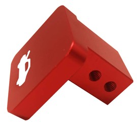 imUfer Hood Latch Release Handle Cable Repair Kit Billet Aluminum for CRV 1997-2006,Element 2003-2011,Ridgeline 2006-2014,Civic 1996 - 2011(Red)