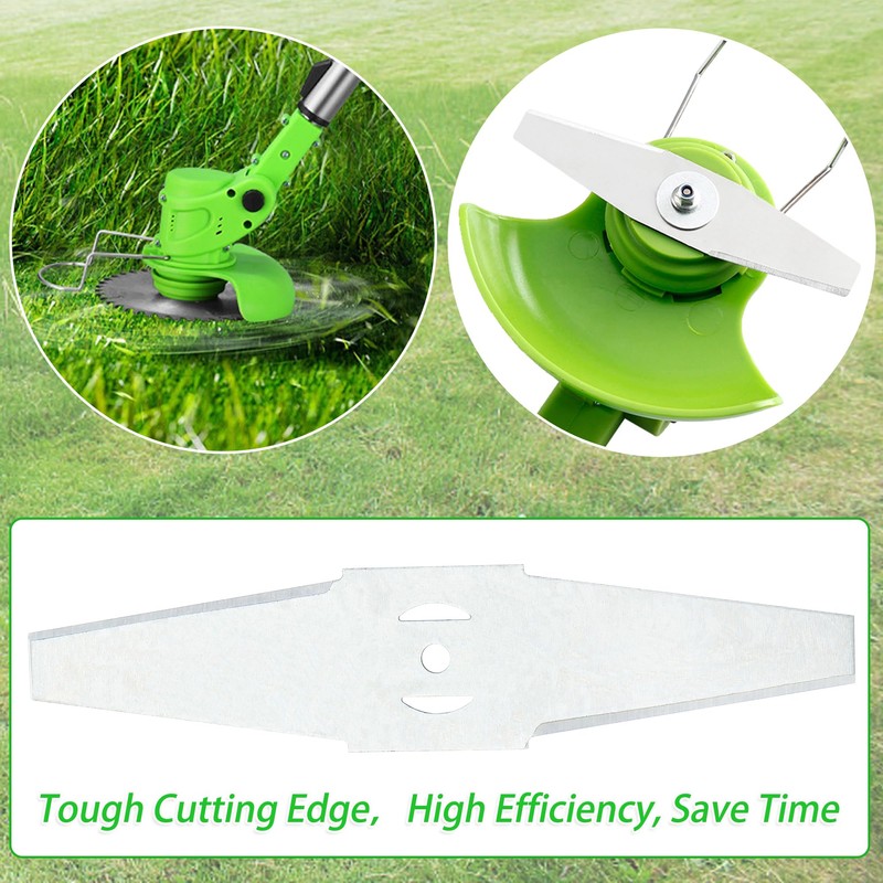 Kuaman 18 Pcs Cordless Strimmer Blades Replacement Accessories, Grass Strimmers