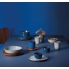 ASA Seasons 27141119 Dessert Plate, Ceramic, Midnight Blue, 21 cm