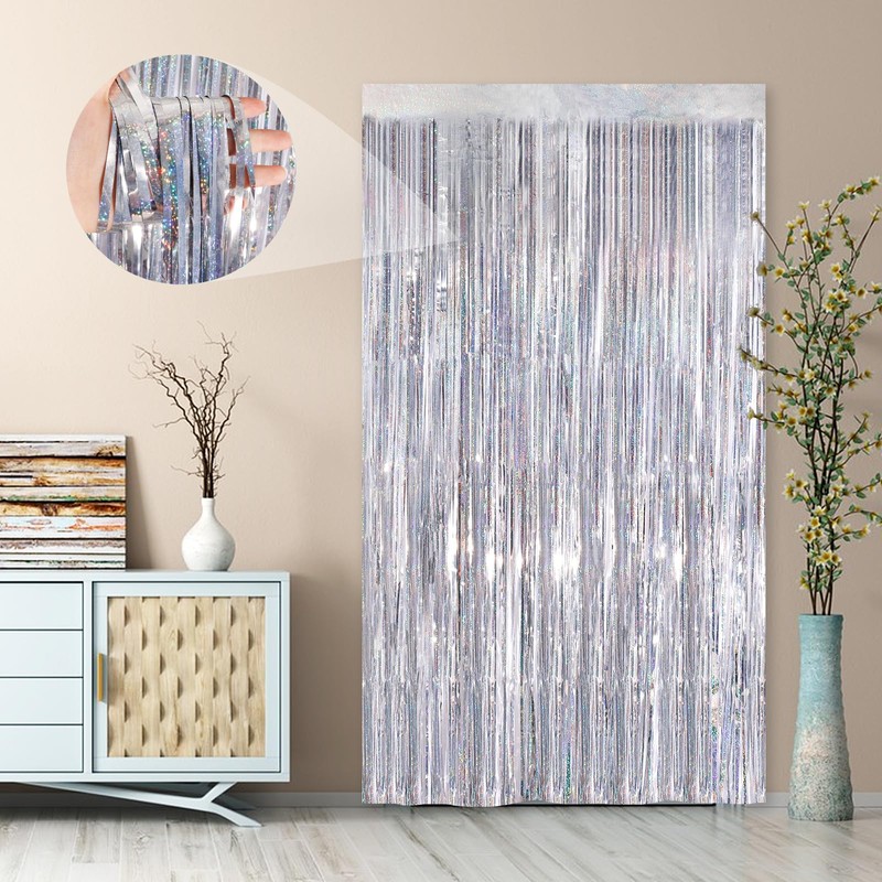 Laser Silver Streamers