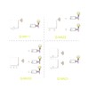 Meichoon Waterproof Wireless Light Switch and Receiver Kit No Wiring