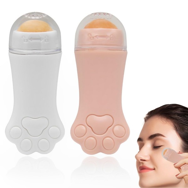 EYVRPAU 2 x Oil-Absorbing Volcanic Face, Oil Absorbing Volcanic Face