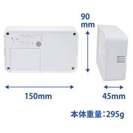 CASIO TTM-170NJ-7JF Alarm Clock, Radio, White, Analog, Snooze, Light Included, Automatic Lighting,