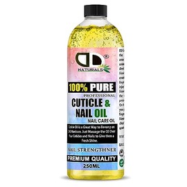 DD Cuticle Oil for Nails Care with Vitamin E, Natural Nail Oil Care for Moisturize Dry Hands, Nails & Cuticles, Repairing Cracked Treatment, Nail Polisih Prep, Use (250ml)