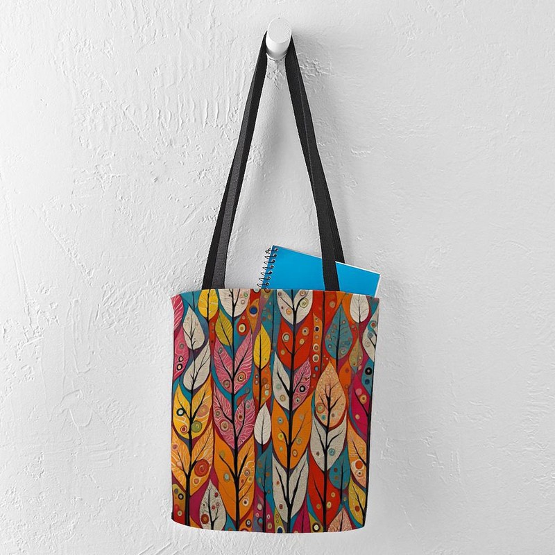 CafePress All The Autumn Leaves 13"x13" Reusable Grocery Shopping Sling