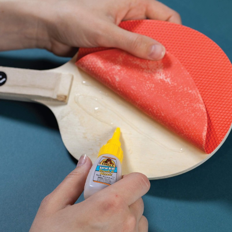 Gorilla Super Glue with Brush & Nozzle Applicator, 10 Gram,