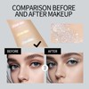 Glitter Mascara, Silver Waterproof Lashes, Diamond Sparkle Mascara for Shiny