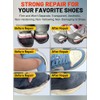 PHIXBEAR Professional Waterproof Shoe Repair Adhesive: Strongly Fixes Cracks and