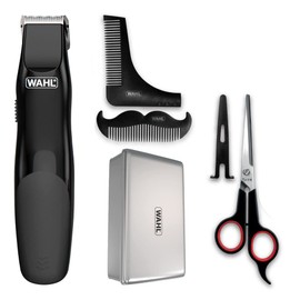 Wahl Beard Grooming Kit - Trimmer, Oil, Care Set - Gifts for Men - Stubble Trimmer