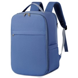 Zuquik For Ryanair Hand Luggage 40 x 20 x 25 Laptop Backpack, azure blue