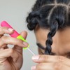 Guduling 4 Pcs Hair Crochet Hook,2 Size Crochet Hook for