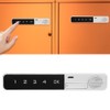 Smart Password Lock Zinc Alloy Touch Keypad Flat Bolt for