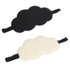 2Pcs Sleep Eye Shade Cloud Shape Versatile Comfortable Breathable Skin