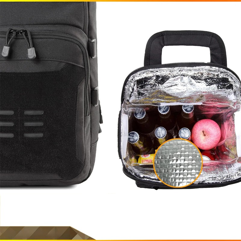 Tactical Cooler Backpack Insulated Waterproof Leak Proof Multi-Purpose Lunch Bag