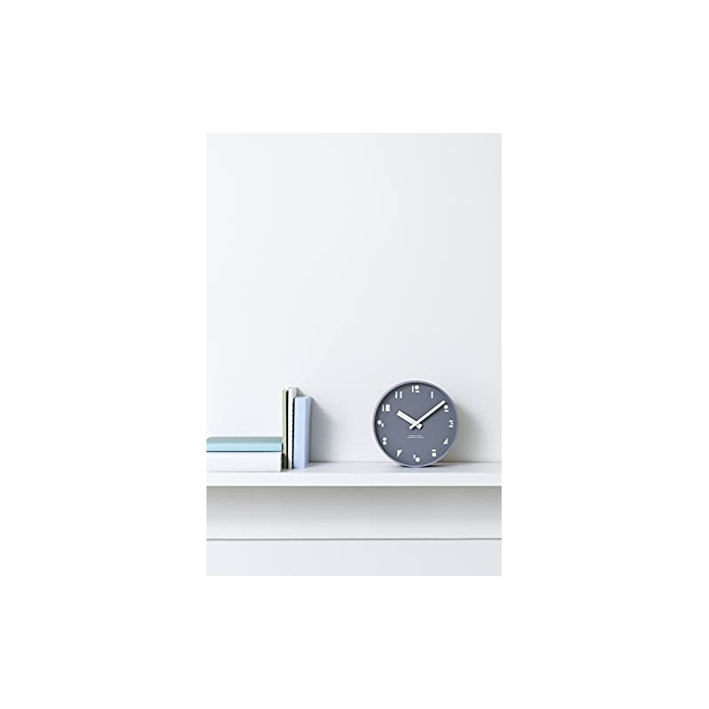 Remnos SYO21-04 GY Lemnos Lemnos Lemnos Wall Clock, Analog Quartz