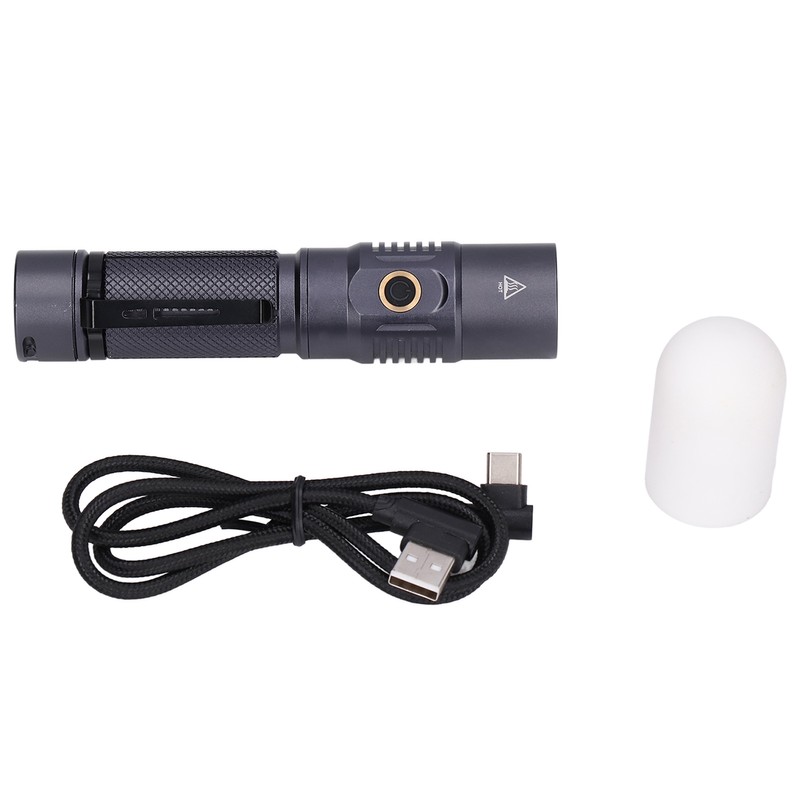 T40 Super Bright Flashlight USB Rechargeable Mini Flashlight for Camping