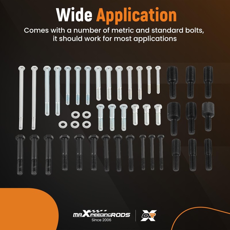 maXpeedingrods Harmonic Balancer Puller Kit, Harmonic Balancer Removal Install Tool