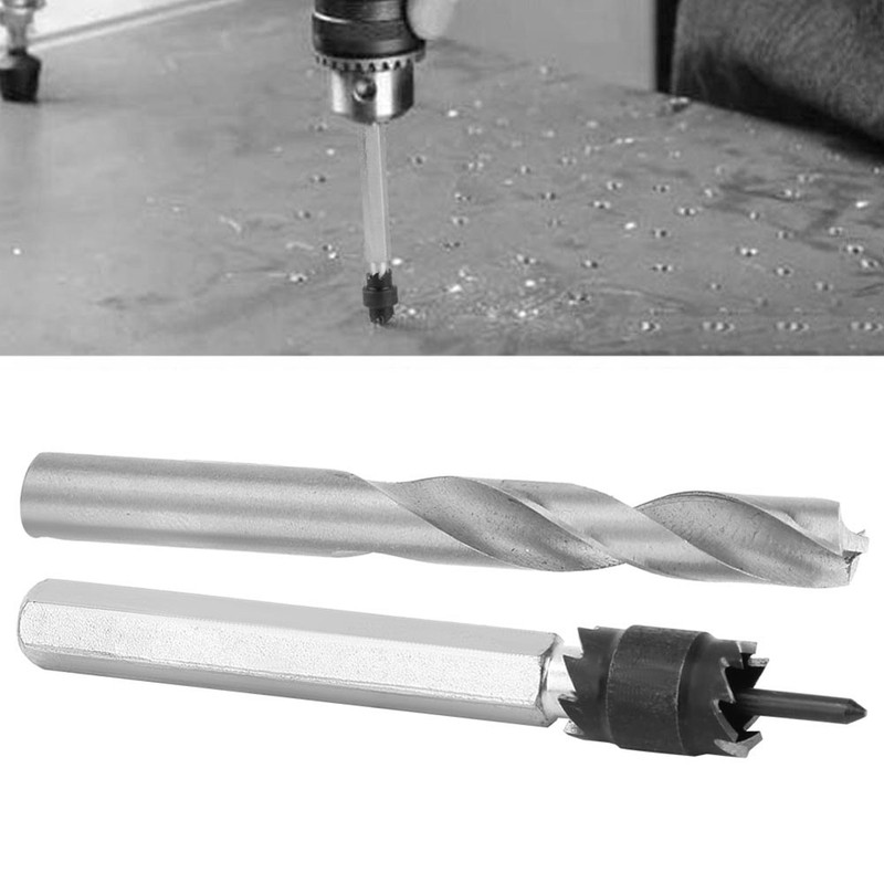 9Pcs Spot Weld Cutter Set Drill Bit High Speed Steel