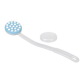 Lotion Applicator Massager Long Shower Bath Brush Roll On Dispenser for Sunscreen Shower Gel Cream