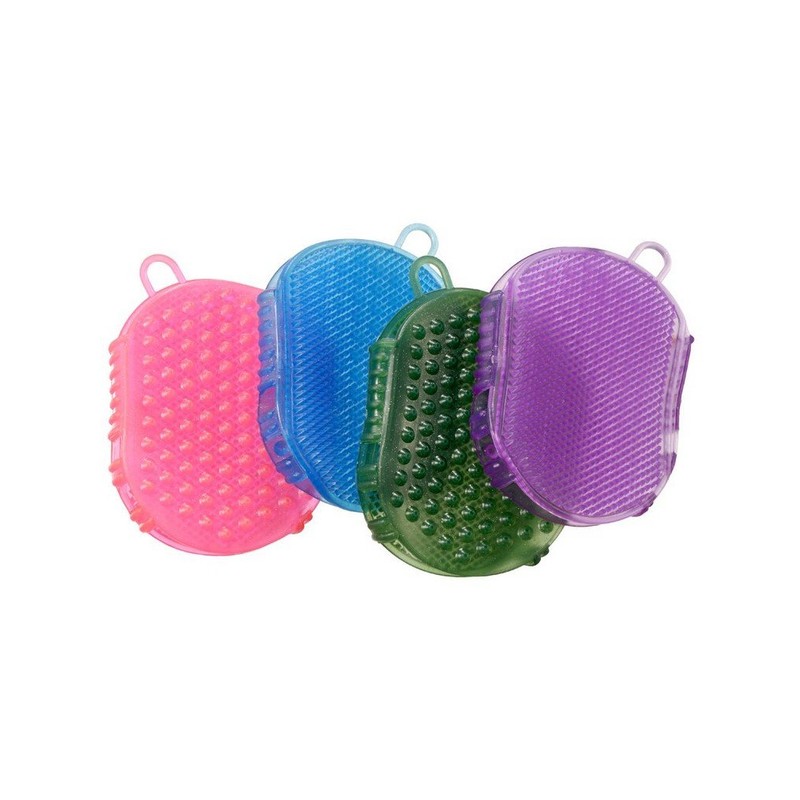Tough 1 Rubber Jelly Scrubber, Pink