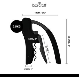 Kitchen Craft Bar Craft Lever-Arm Power Arc Corkscrew