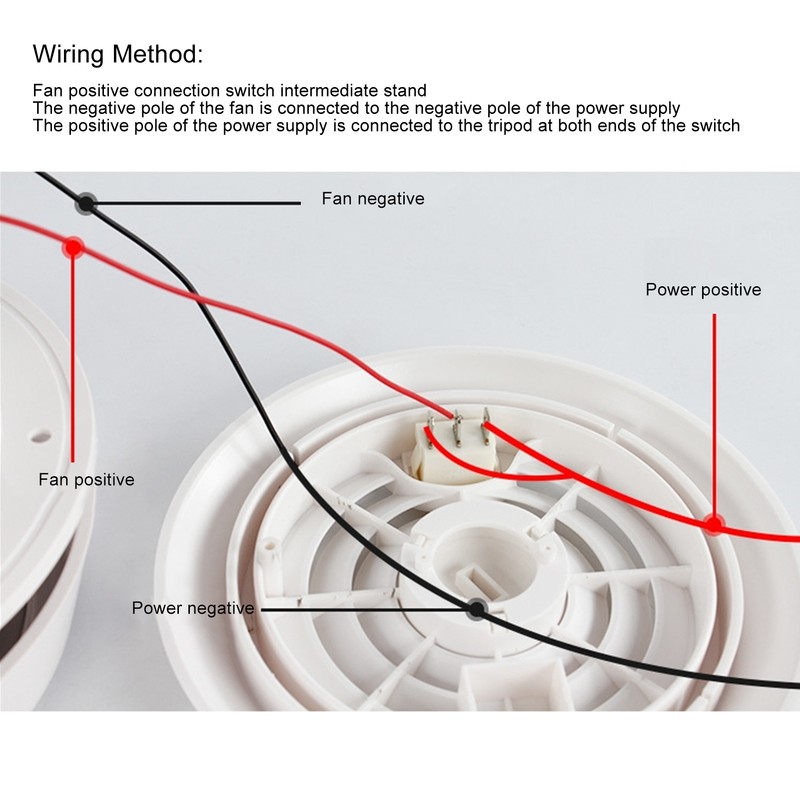 12V Exhaust Fan Dome TopMounted Mute Cooling Air Vent Strong
