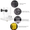 Woodworking Trimmer Router Base, Transparent Plastic Base Adjustment Knob for