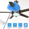 Ceiling Fan Cleaner Duster & Cobweb Duster with Extension Pole