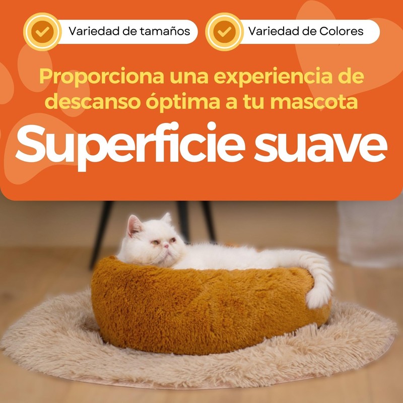 PETS APPAREL HILLS Cama para Perro, Tipo Dona Anti Estrés