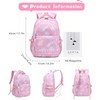 Flower Print Kids Backpack for Girls | Floral Girls Backpack