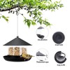 QZLOHOM Wild Bird Feeder, Large Capacity Hanging Bird Feeder with