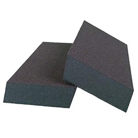 Dual Angle Drywall Sanding Sponges - Medium/Fine Dual Grit - 24 Count Contractor Pack