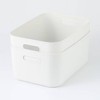 MUJI 38749479 Soft Polyethylene Case, Medium, Approx. Width 10.0 x