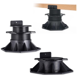 12Pack Adjustable Deck Support Pedestal Deck Foundation Base Support 2-3/8" to 5-1/2"