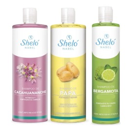 Shampoo Papa 950ml Cacahuananche Bergamota 530ml