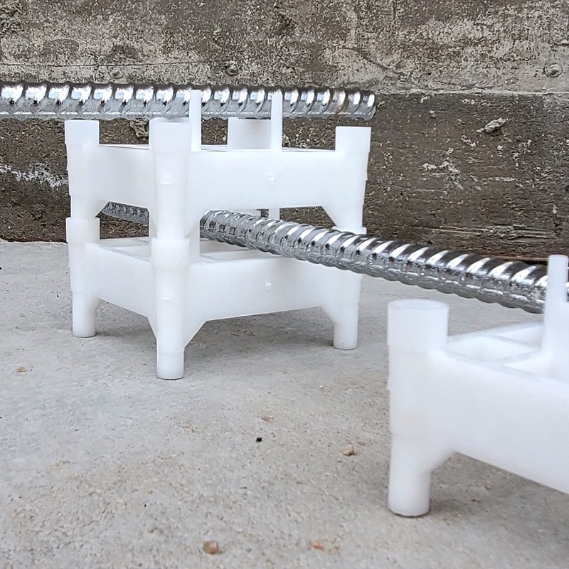 LTM CONCRETE Caged Rebar Chair 2 inch (12 Pack) –