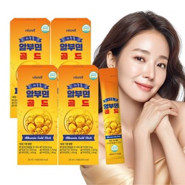 Drinkable Albumin Premium Gold Liquid Stick 14 packs 4 boxes / Silk albumin containing arginine and vitamin B group taurine / 마시는 알부민 프리미엄 골드 액상 스틱 14포 4박스 / 아르기닌 비타민B군 타우린 함유 실크알부민