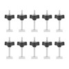 10 Set T Track Kit Woodworking Slider Bolt Knob Accessories