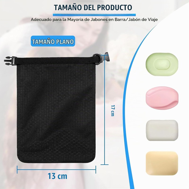 Funda impermeable para jabón JXTSDZ Modelo 1 con bolsa de