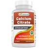 Best Naturals Calcium Citrate with Vitamin D-3 240 Tablets (240