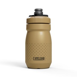 CamelBak Podium 15oz Bike Water Bottle - Easy Squeeze Bottle - Fits Most Bike Cages, Gold