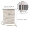 Tenn Well 5mm Macrame Cord, 165Feet Braided Cotton Macrame Rope
