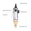 1/4" Pneumatic Air Screwdriver 8000-10500rpm, Reversible Air Screwdriver, Straight Hand