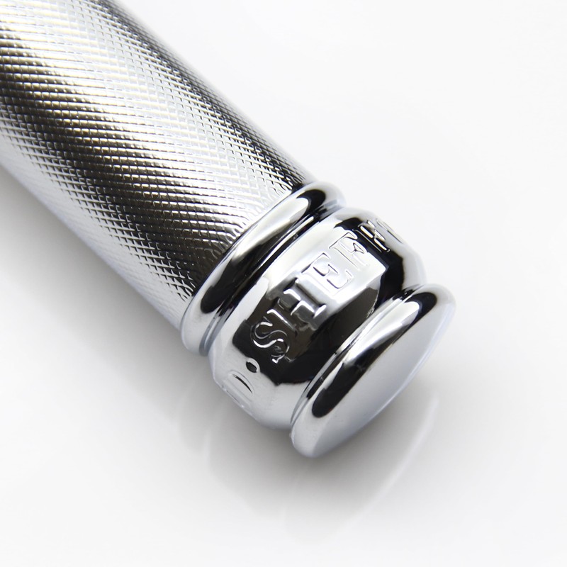 Edwin Jagger Double Edge Safety Razor With Long Handle (Blue)